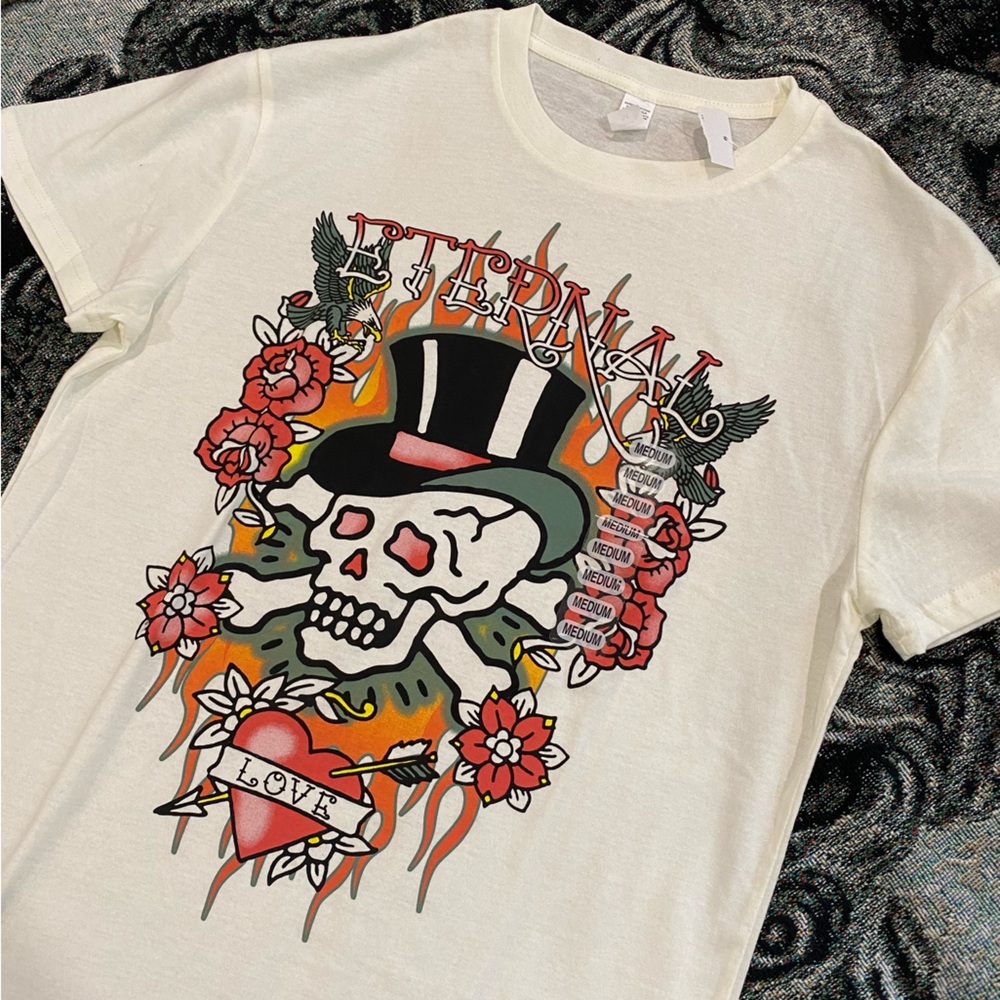 Eternal Love Tattoo style shirt